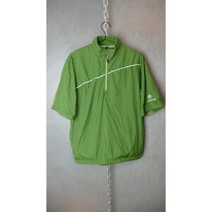 Sunice Men Weather Short Sleeve Golf Pullover Jacket‎ Green Size M